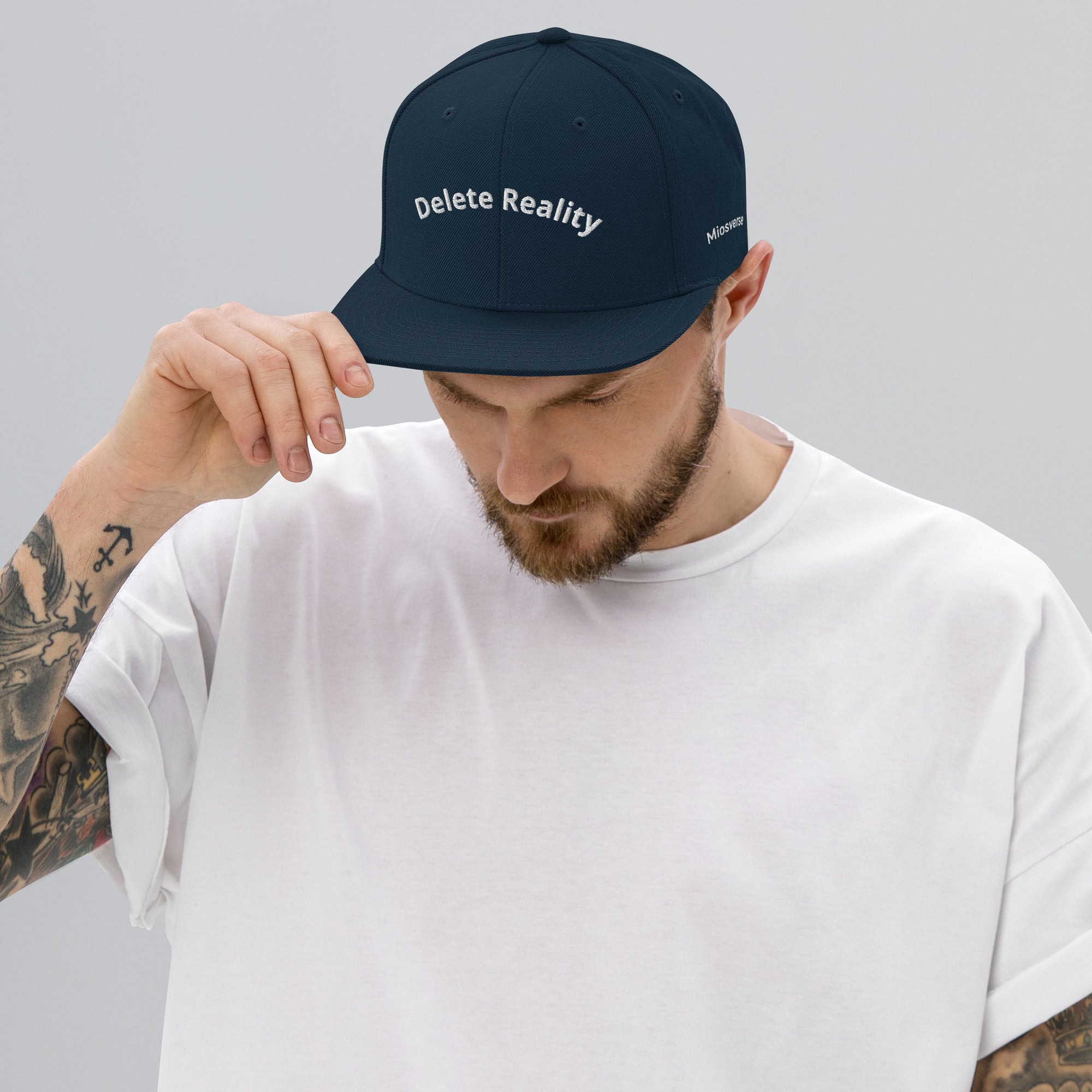 Delete Reality Snapback Hat