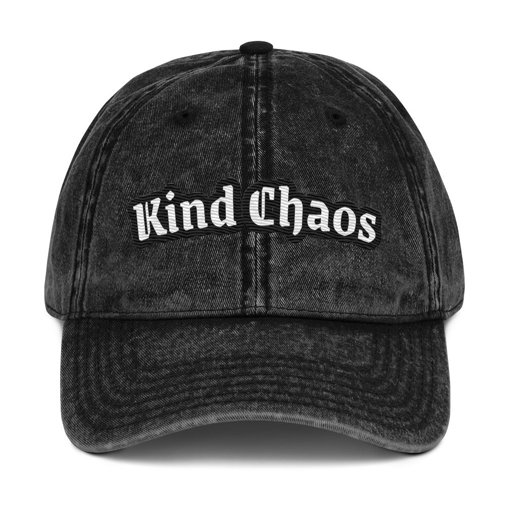 Kind Chaos Vintage Cotton Cap